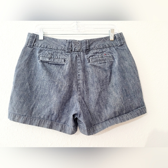 Tommy Hilfiger 100% cotton Denim Shorts Womans Size 10 - Picture 3 of 10